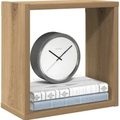 Outlet vidaXL Vägghylla kubformad 2 st 30x15x30 cm konstruerat trä artisan ek