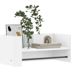 Outlet vidaXL Vägghylla 70,5x35x30,5 cm konstruerat trä Vit