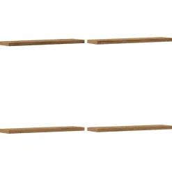 Discount vidaXL Vägghyllor 4 st 40x10x1,5 cm konstruerat trä Artisan ek
