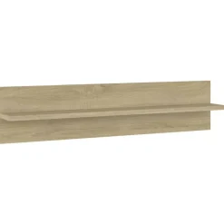 vidaXL Vägghyllor 2 st sonoma-ek 80x11,5x18 cm konstruerat trä