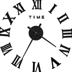Sale vidaXL Väggklocka 3D modern design 100 cm XXL Svart