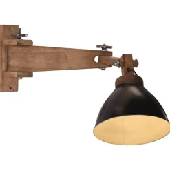 Best vidaXL Vägglampa 25 W E27 Svart