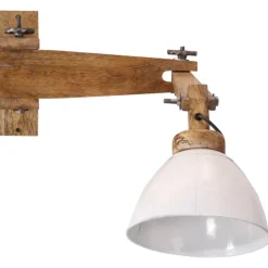 New vidaXL Vägglampa 25 W E27 Vit