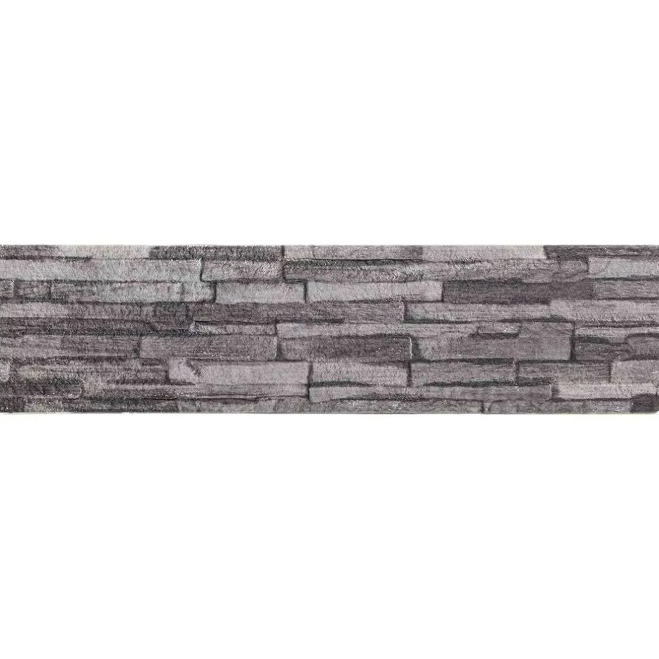 Outlet vidaXL Väggpaneler 10 pcs 100 x 25 cm EPS Skum Antracit