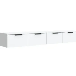 New vidaXL Väggskåp 2 st 68x30x20 cm konstruerat trä Vit