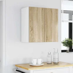 vidaXL Väggskåp “Lyon” sonoma-ek 60x31x60 cm konstruerat trä