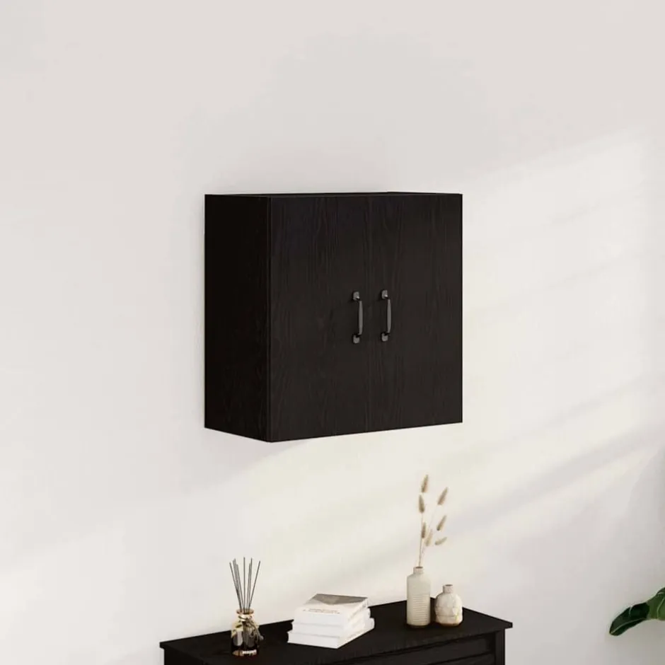 Sale vidaXL Väggskåp 60x31x60 cm konstruerat trä Svart ek