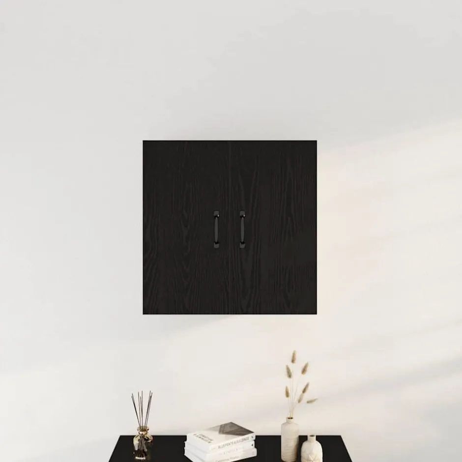 Sale vidaXL Väggskåp 60x31x60 cm konstruerat trä Svart ek