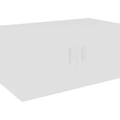 vidaXL Väggskåp vit 80x39x40 cm konstruerat trä