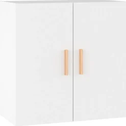 vidaXL Väggskåp vit 60x30x60 cm konstruerat trä
