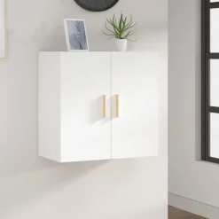 vidaXL Väggskåp vit 60x30x60 cm konstruerat trä