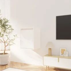 Sale vidaXL Väggskåp 30x30x40 cm massiv furu Vit