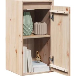 Sale vidaXL Väggskåp 30x30x60 cm massiv furu Naturfärg