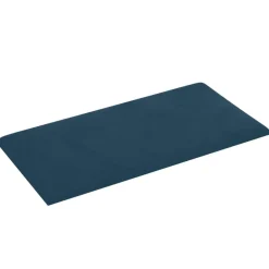 vidaXL Väggsänggavel 12 pcs Blå 30 x 15 cm Sammet