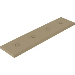 vidaXL Väggsänggavel 12 pcs Cappuccino 60 x 15 cm Konstläder
