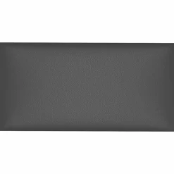 vidaXL Väggsänggavel 12 pcs 30 x 15 cm tyg Grå