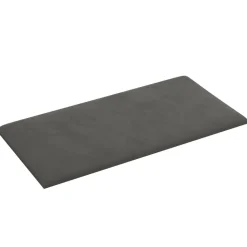 vidaXL Väggsänggavel 12 pcs Mörkgrå 30 x 15 cm Sammet