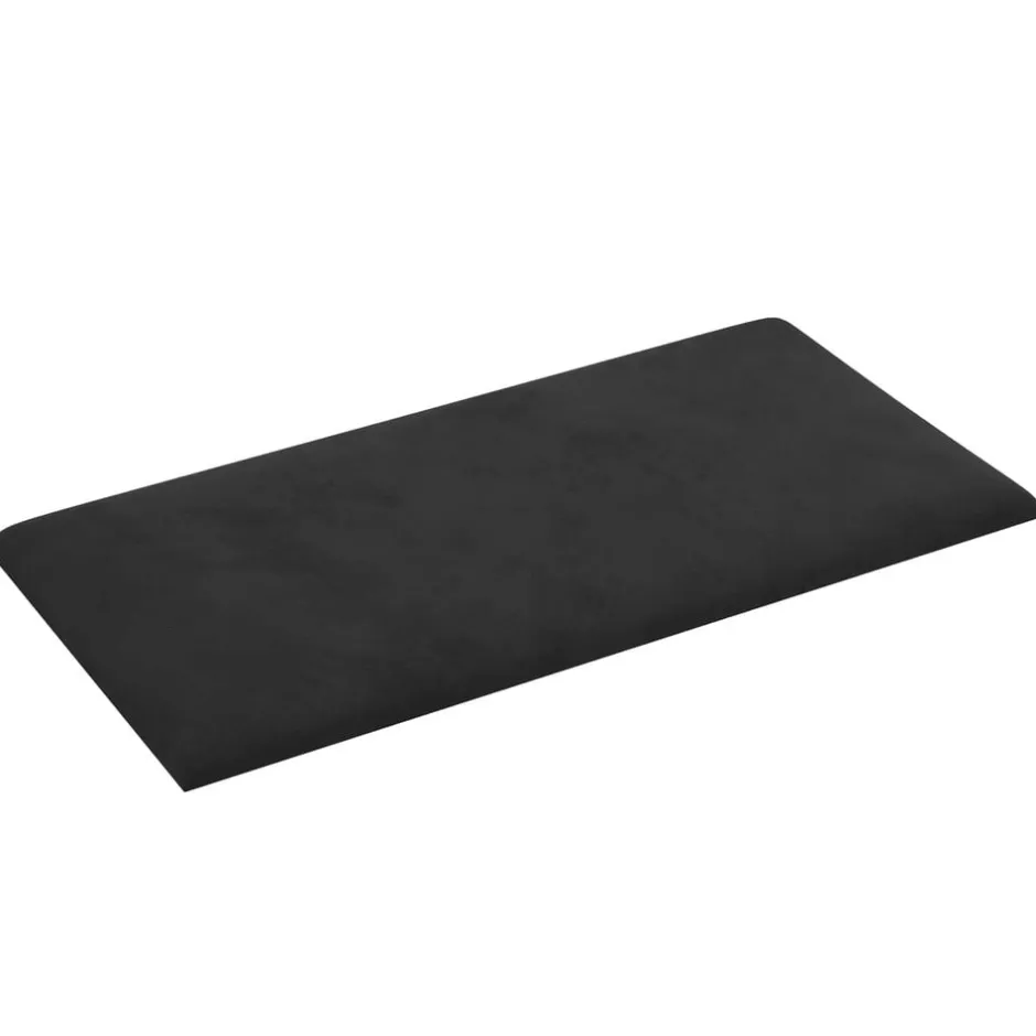 Hot vidaXL Väggsänggavel 12 pcs 30 x 15 cm Sammet Svart