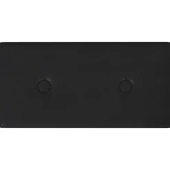 Sale vidaXL Väggsänggavel 12 pcs 30 x 15 cm Konstläder Svart