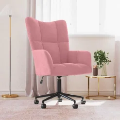 Sale vidaXL Vilstol sammet Rosa