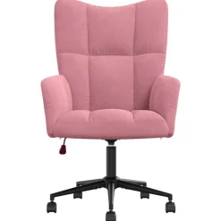 Sale vidaXL Vilstol sammet Rosa
