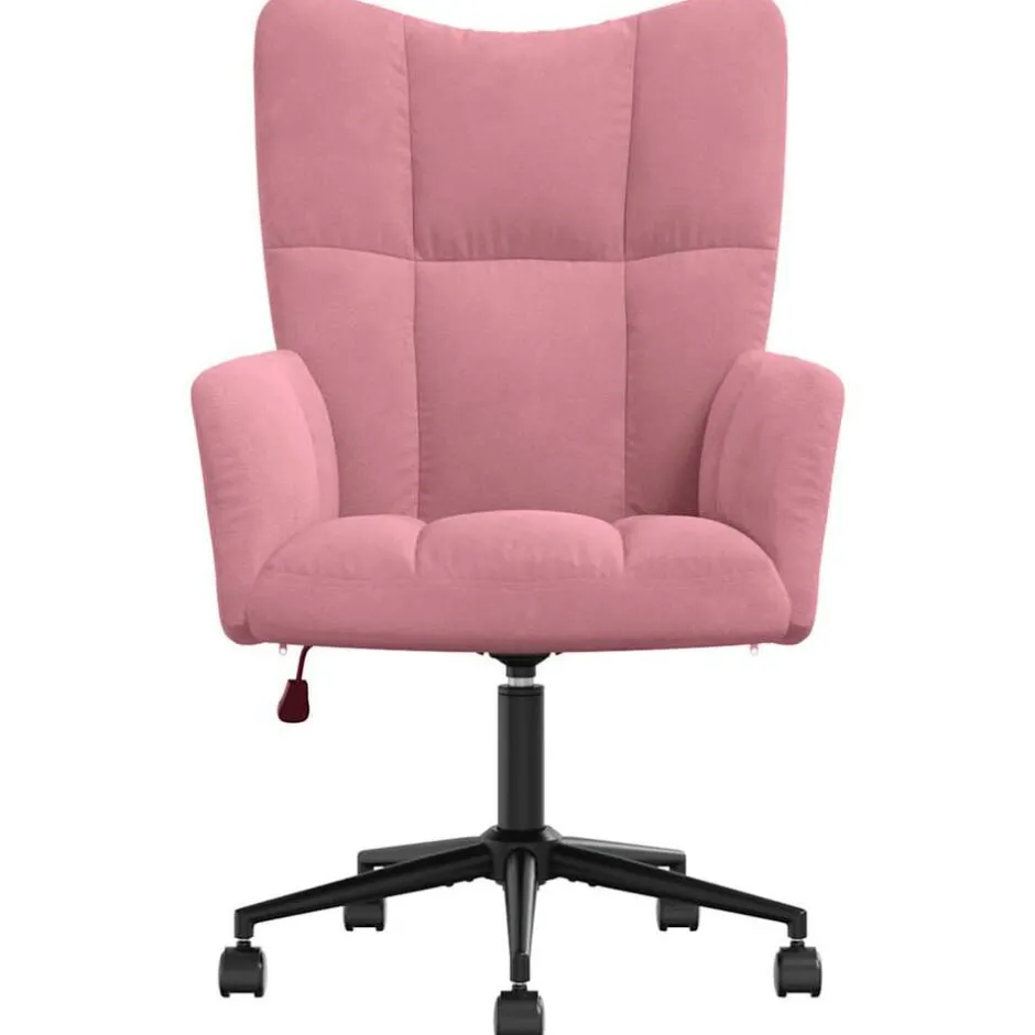 Sale vidaXL Vilstol sammet Rosa