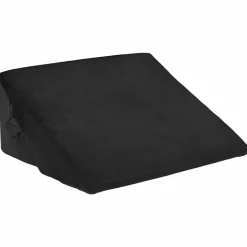 vidaXL Vinklad Kudde 55 x 55 x 26 cm Minneskum Svart