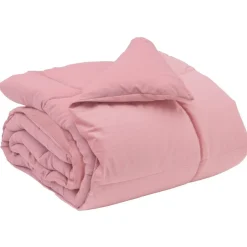 Discount vidaXL Vinter Täcke Quiltad 135 x 200 cm Mikrofiber Rosa