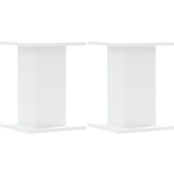 vidaXL Växtställ 2 st vit 30x30x40 cm konstruerat trä