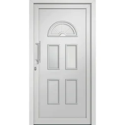 Outlet vidaXL Ytterdörr 98x208 cm Vit