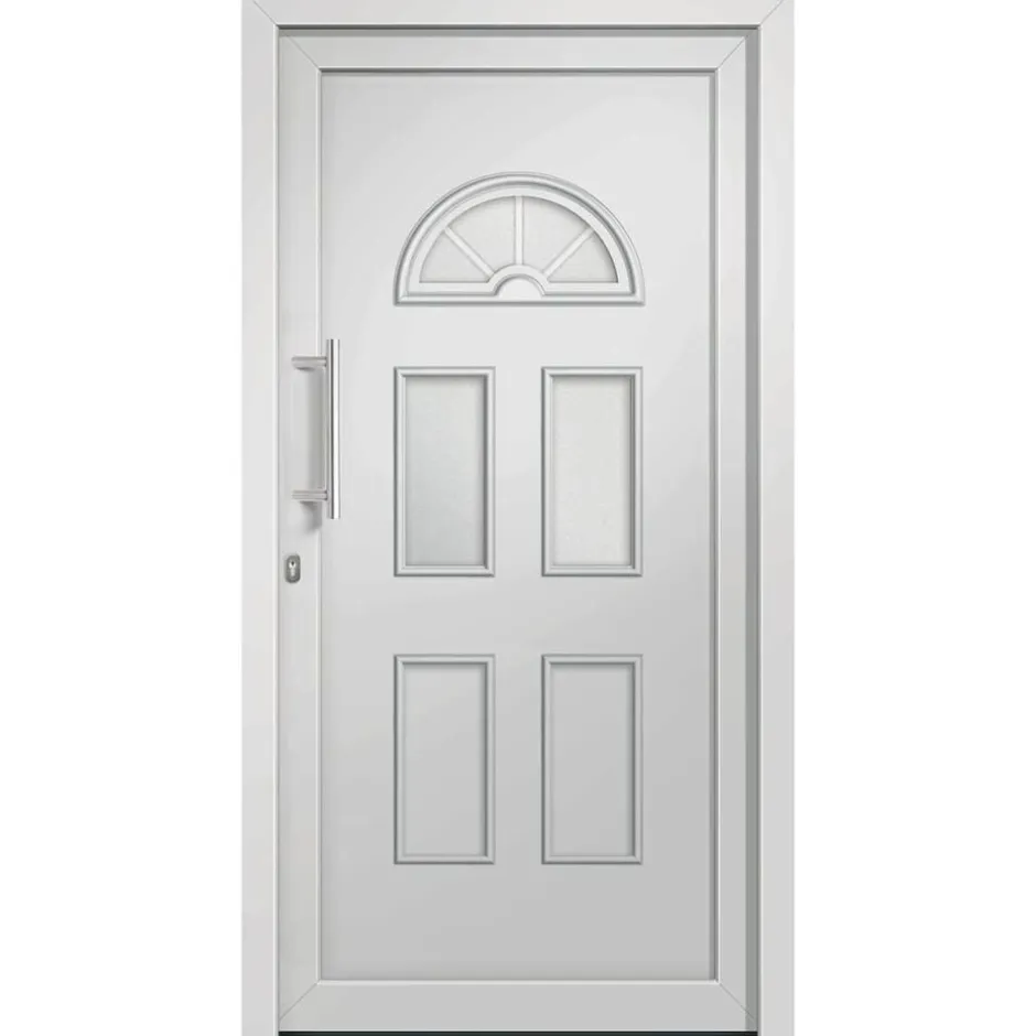 Outlet vidaXL Ytterdörr 98x208 cm Vit