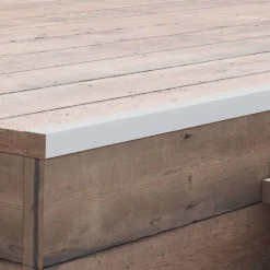 Outlet vidaXL Ytterhörnlist 5 st aluminium 170 cm Silver