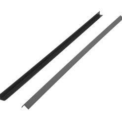 vidaXL Ytterhörnlist 5 st WPC 170 cm grå